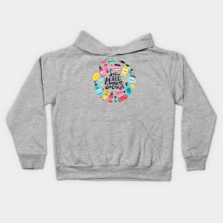 Skin First MakeUp Second Kids Hoodie